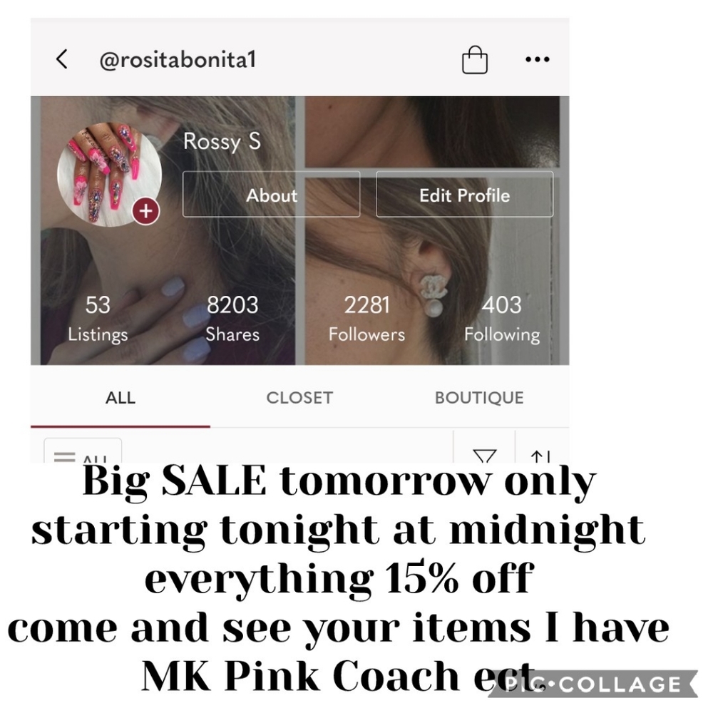 Big SALE 15% OFF of everything